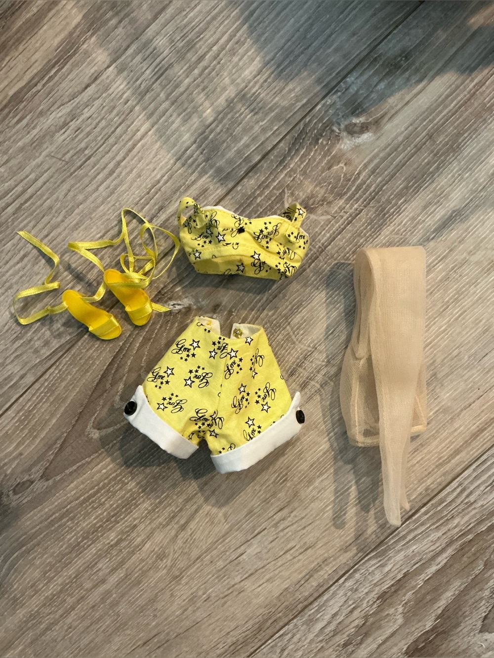 Ashton Drake Simply Gene Doll Yellow Swim Suit Outfit